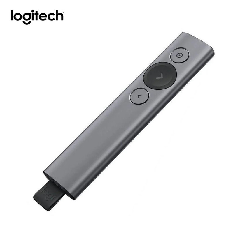 Logitech Spotlight Presentation Remote-Bluetooth 30m range - أداة تحكم
